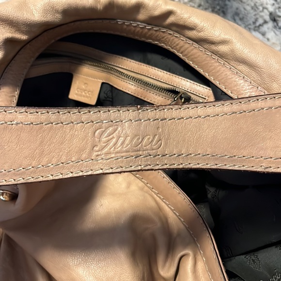 GUCCI Vintage leather jockey bag - Picture 6 of 12